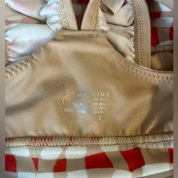 OFFLINE Aerie Xtra High Waisted Crossover Legging + Xtra Ruffle Sports Bra SET - Picture 11 of 11